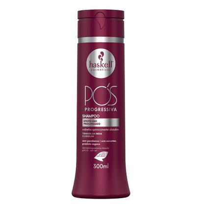 Kit Haskell Pos Progressiva Shampoo E Condicionador 300ml Imagem de Kit Haskell Pos Progressiva Shampoo E Condicionador 300ml
