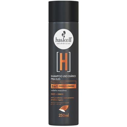 Imagem de Kit Haskell Pra Ele Sh + Kit Cabelo E Barba Homens