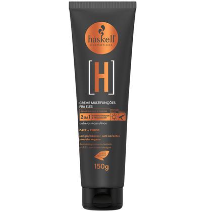 Imagem de Kit Haskell Pra Ele Shampoo Creme Multifunções Pomada