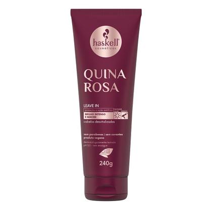 Imagem de Kit Haskell Quina Rosa Sh Cond 500ml Leave-in 240g