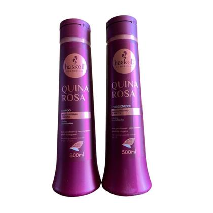 Imagem de Kit Haskell Quina Rosa Shampoo 500ML + 1 Condicionador 500ML