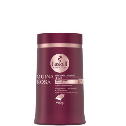 Imagem de Kit Haskell Quina Rosa Shampoo Condicionador Máscara 900gr/1l