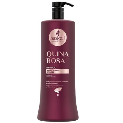 Imagem de Kit Haskell Quina Rosa Shampoo Condicionador Máscara 900gr/1l