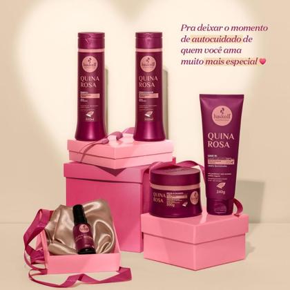 Imagem de Kit Haskell Quina Rosa Shampoo e Condicionador 300ml
