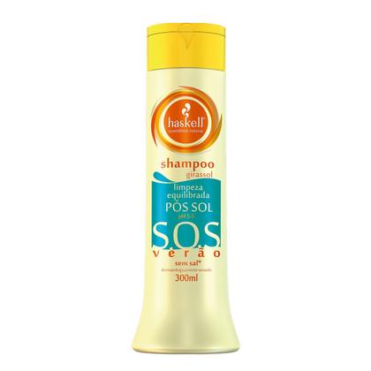 Imagem de Kit Haskell S.o.s Verão Shampoo E Creme Sem Enxague 4 Em 1