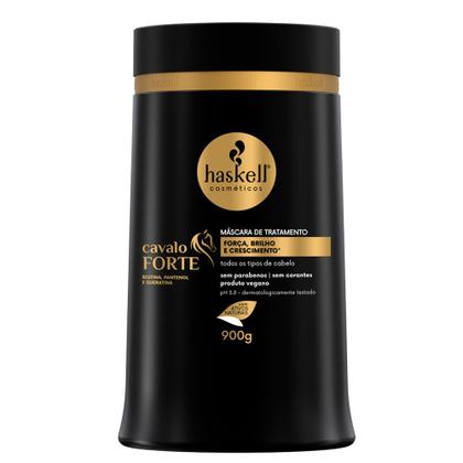 Imagem de Kit Haskell Shampoo 1L e Máscara de Tratamento 900g Cavalo Forte