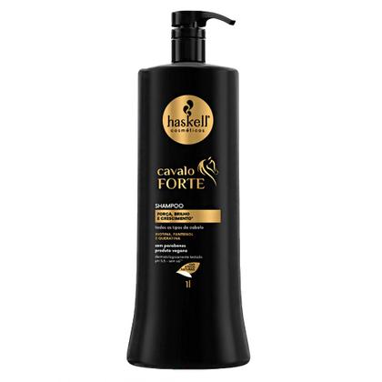 Imagem de Kit Haskell Shampoo 1L e Máscara de Tratamento 900g Cavalo Forte