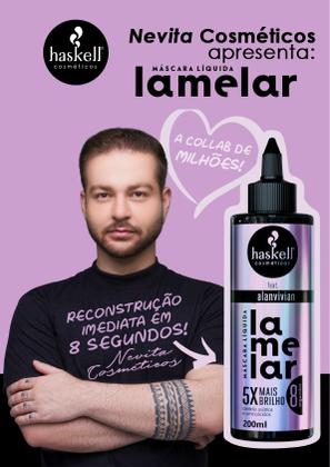Imagem de Kit Haskell Shampoo/Cond Mandioca 300ml + Máscara Lamelar