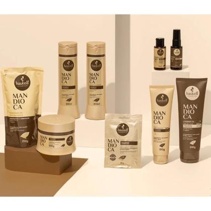 Imagem de Kit Haskell Shampoo E Condicionador Mandioca 500g