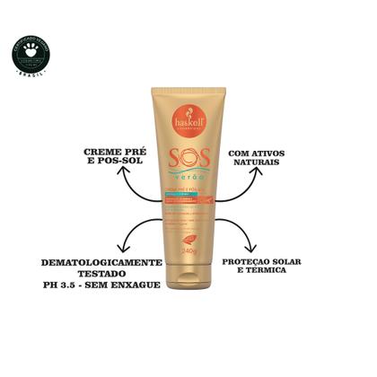 Imagem de Kit Haskell Sos Verão 300ml com Mimos