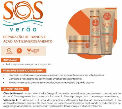 Imagem de Kit Haskell Sos Verão 300ml com Mimos