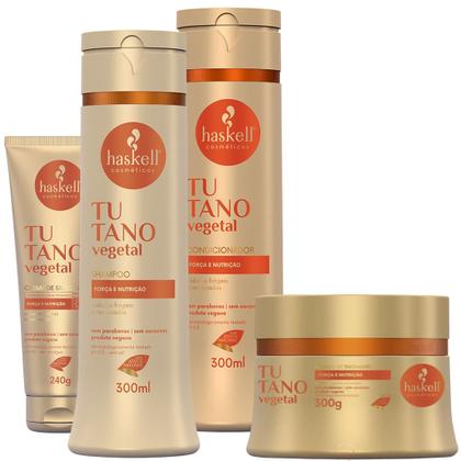 Imagem de Kit Haskell Tutano Sh + Cond Mascara 250g Silicone