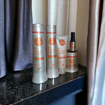 Imagem de Kit Haskell Tutano Sh Cond Máscara 500ml 5 Itens Completo