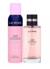 Imagem de Kit Her Choice 100ml e Desodorante spray corporal 150ml - La Rive