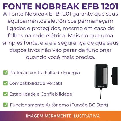 Imagem de Kit Híbrido C/ 2 Transmissores TX 4020 SMART 2 Sensores XAS Porta de Aço 50mm 2 Nobreaks EFB 1201