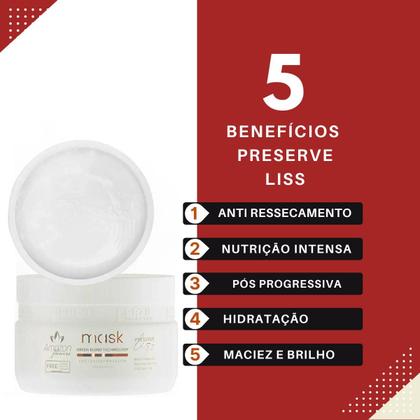 Imagem de Kit hidratação alto impacto tratamento pos quimica terapia limpeza detok 600gr