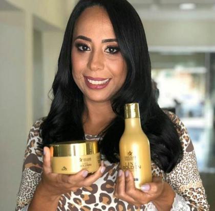 Imagem de Kit Hidratação Line Golden Shampoo + Máscara 1Kg DYUSAR