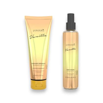 Imagem de Kit Hidratante + Body Splash Vanilla 240ml - Pokoloka