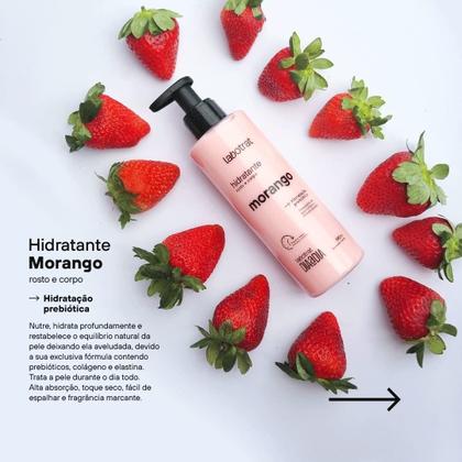 Imagem de Kit Hidratante + Esfoliante Dia a Dia Morango - Labotrat