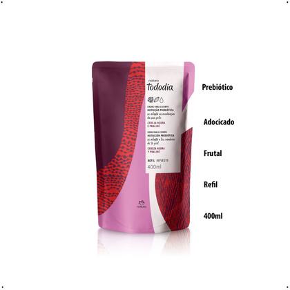Imagem de Kit Hidratante Tododia Cereja Negra e Praliné 400ml Natura