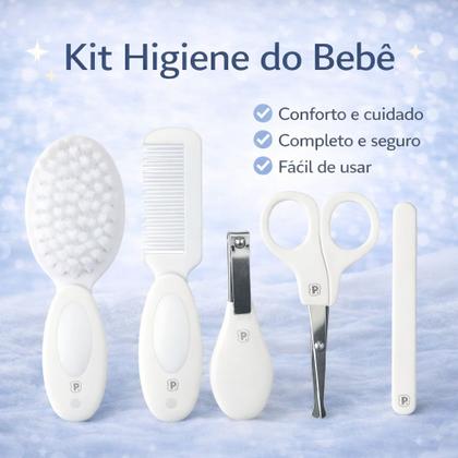 Imagem de Kit Higiene Bebê 20 Peças Completo para Enxoval Neutro
