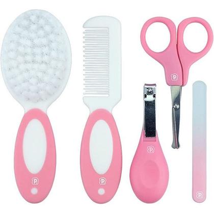 Imagem de Kit Higiene Bebe 5 Pecas com Estojo Necessaire Pimpolho