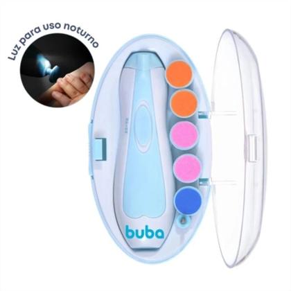 Imagem de Kit Higiene Bebê Buba Lixa De Unha Elétrica Pilha ORIGINAL