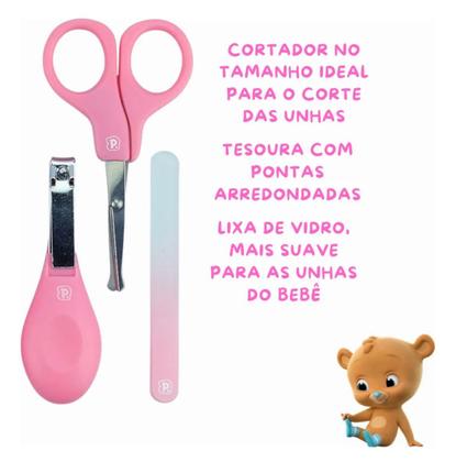 Imagem de Kit Higiene Bebê Com Necessaire Menino/menina -