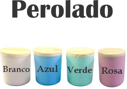 Imagem de Kit Higiene Bebê Menino/Menina Perolado em Acrílico - 5 Peças