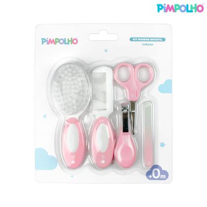 Imagem de Kit Higiene Bebê Pimpolho  5 Itens para Cuidado Diário