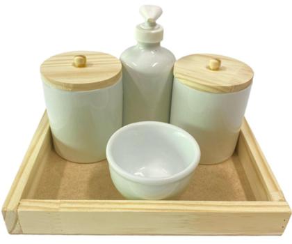 Imagem de Kit Higiene Bebê Porcelana