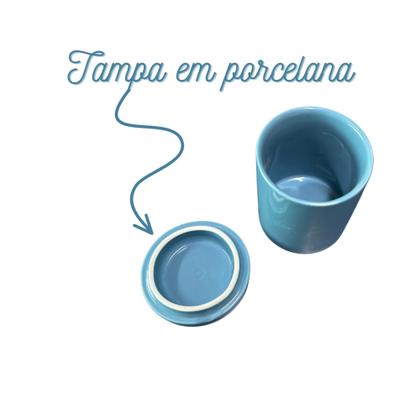 Imagem de Kit Higiene Bebê Porcelana Premium Rosa Azul Menina Menino
