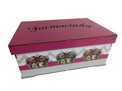 Imagem de Kit Higiene Bebe Safari Maternidade Com Trio De Quadros Mdf