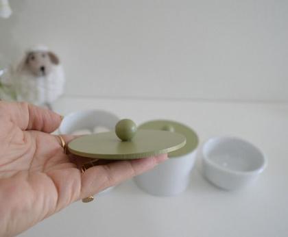 Imagem de Kit Higiene Branco Bebê Porcelana Unissex Colorido Banho K163