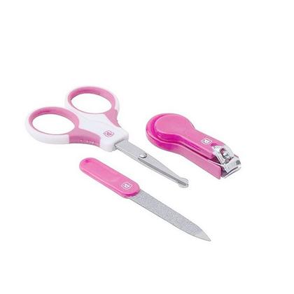 Imagem de Kit Higiene Cuidados Para O Bebê 3 Peças Com Necessaire Pimpolho