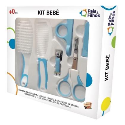 Imagem de Kit Higiene E Cuidados Bebê Recém Nascido Cabelo E Unha