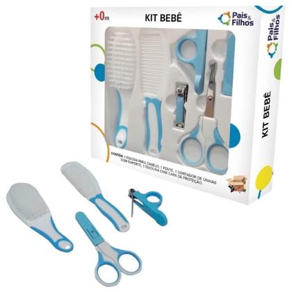 Imagem de Kit Higiene E Cuidados Bebê Recém Nascido Cabelo E Unha