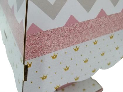 Imagem de Kit Higiene Menina Decoração Para Quarto Bebe Rose