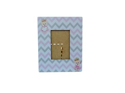 Imagem de Kit Higiene Princesa Menina Mdf Decoração Quarto Bebe Rose