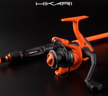 Imagem de Kit Hikari com Vara Para Molinete 6'6" (1,98m) 8-17lbs HI-S17-661-F-M + Molinete 3000 - 4 Rolamentos