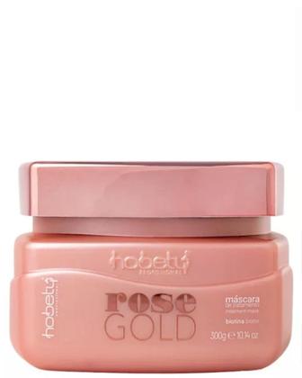 Imagem de Kit Hobety Rose Shampoo 300ml + Máscara 300gr + Sérum Gold 60Ml
