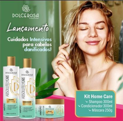 Imagem de Kit Home Care Com Extrato De Bambu Com Ativador De Cachos