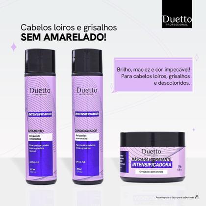 Imagem de Kit Home Care Intensificador - Cabelos Loiros E Grisalhos Duetto