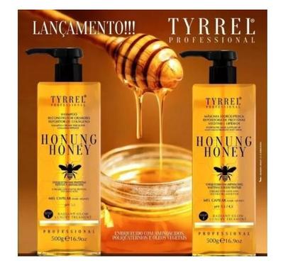 Imagem de Kit Honung Honey Reconstrutor Mel Capilar Tyrrel