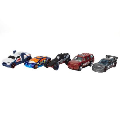 Imagem de Kit Hot Wheels com 5 Carros - Item Sortido