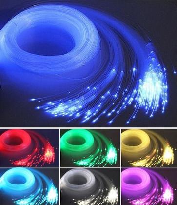 Imagem de Kit Iluminação Céu Estrelado Fibra Optica 120 Pontos Estrela