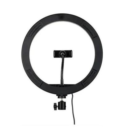 Imagem de Kit Iluminador Led Ring Light 12 3200 - 5600K + Tripé 190Cm