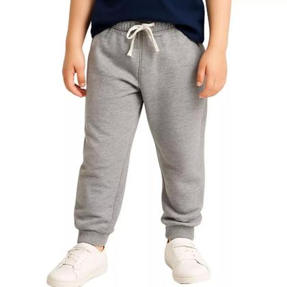 Imagem de Kit Infantil 5 Calças de Moletom Peluciado Menino Masculino conforto e estilo calças para meninos