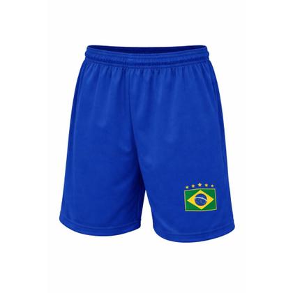 Imagem de Kit Infantil Brasil Camisa Calção E Meia Torcedor