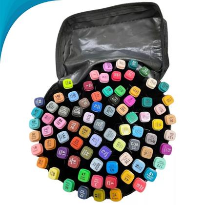 Imagem de Kit Infantil Com Canetinhas Atóxicas Perfeito Para Escola e Casa Entrega Rápida